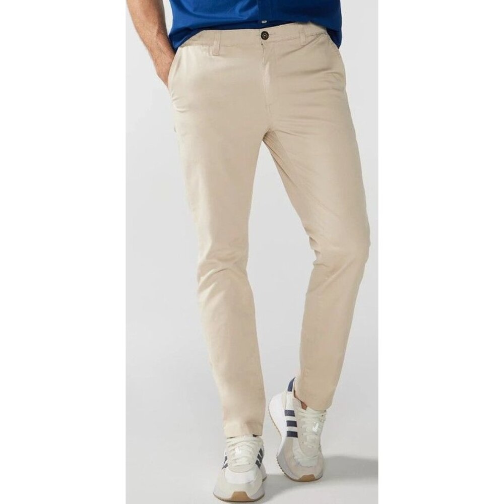 The Khakinators by Chubbies Men Stretch Twill pant w/elastic waist Khaki Size XL